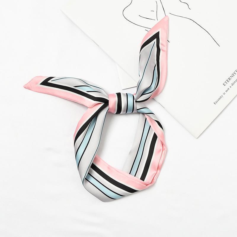 Pursh Collection Accessory Pink/Black/Blue Stria
