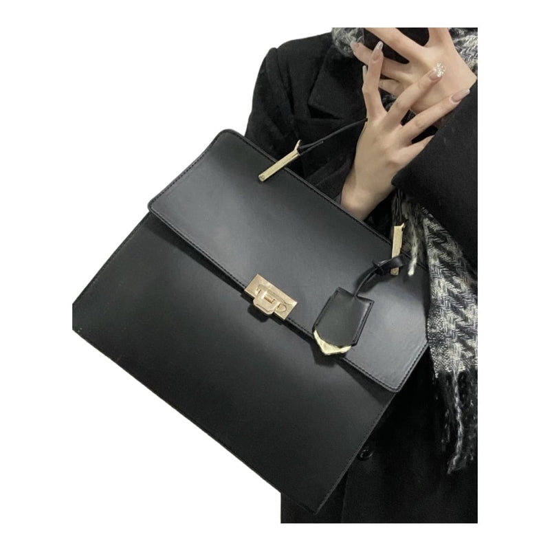 SWDF Business Tote Black Onyx Boss Lady Briefcase