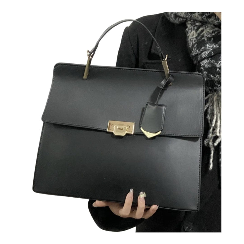 SWDF Business Tote Black Onyx Boss Lady Briefcase