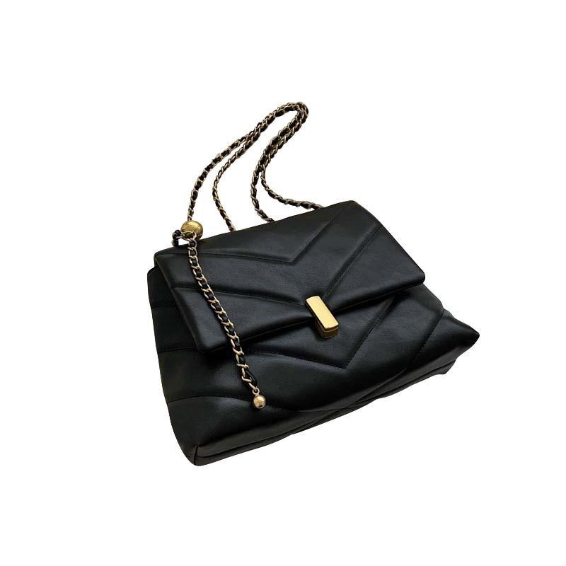 Camille Purse Midnight Black - Pursh Collection