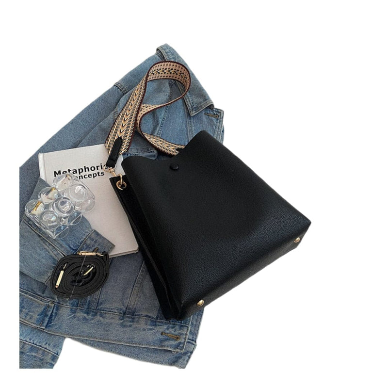 Pursh Collection Purse Midnight Black Simone