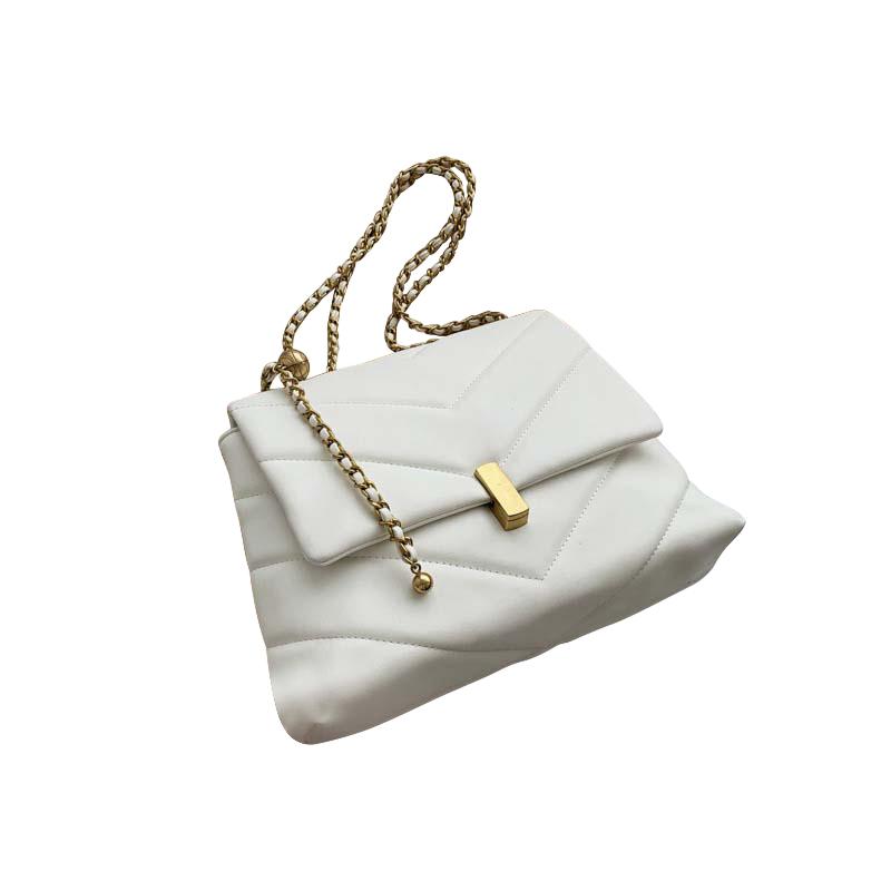 Camille Purse Porcelain White - Pursh Collection