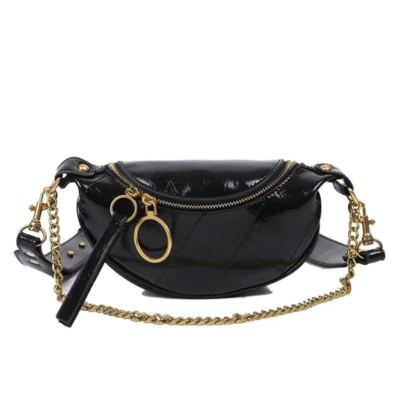 Sasha Black Crossbody Bags