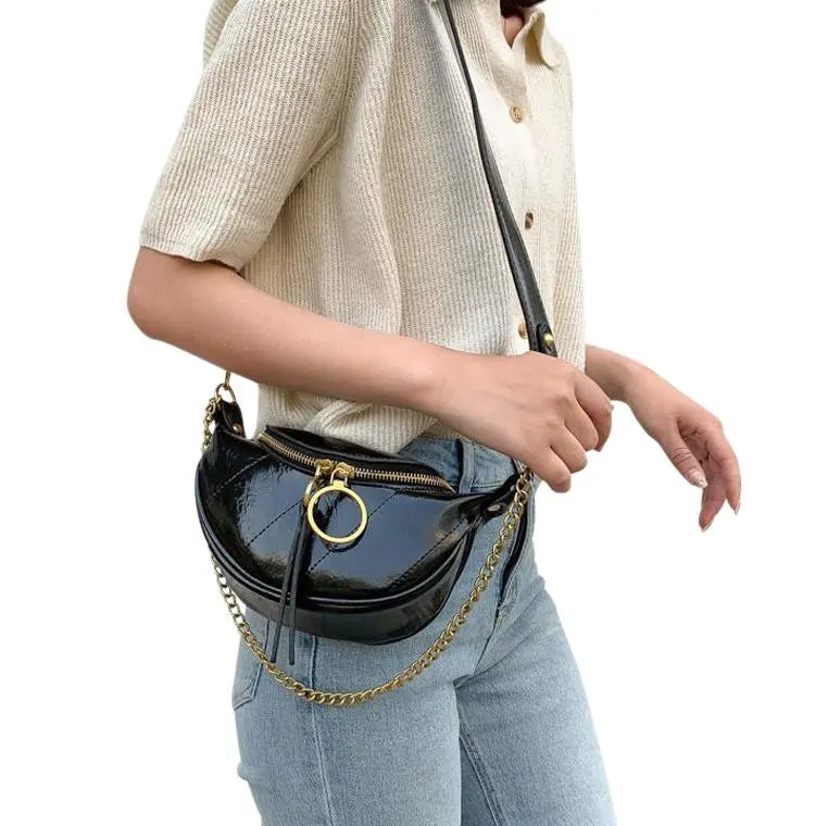 Sasha Shine (II) Shoulder Bag - Waist Bag/Bum Bag/Fanny Pack Style ...