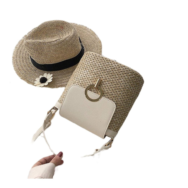 Pursh Collection Purse Seashell White Marysol